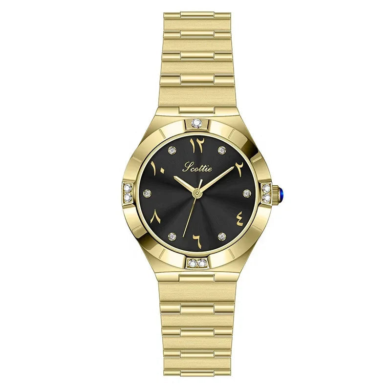 Montre Femme Lunaire - Bracelet en Métal