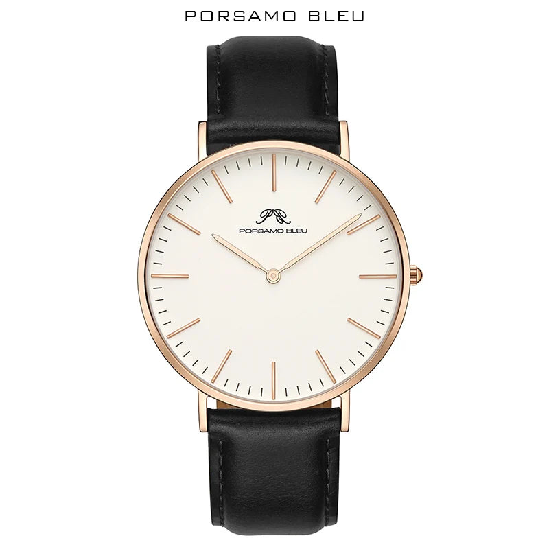 Montre Homme Zephyr - Bracelet en Cuir