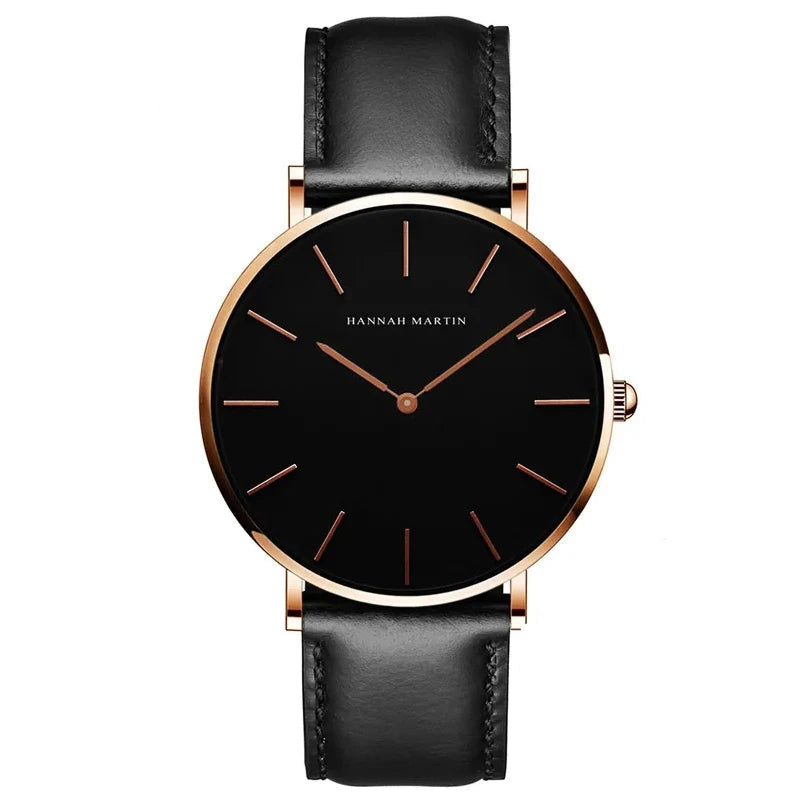 Montre Homme Elios – Bracelet en Cuir