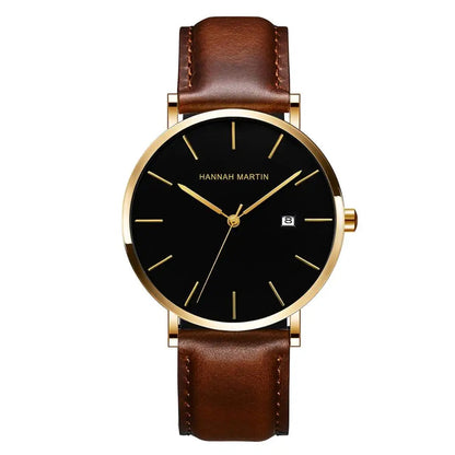 Montre Homme Helios – Bracelet en Cuir