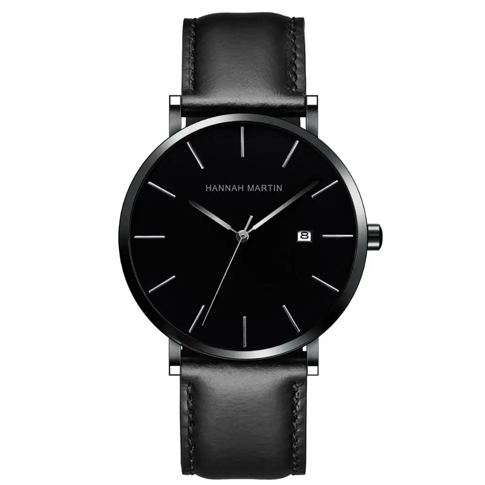 Montre Homme Helios – Bracelet en Cuir