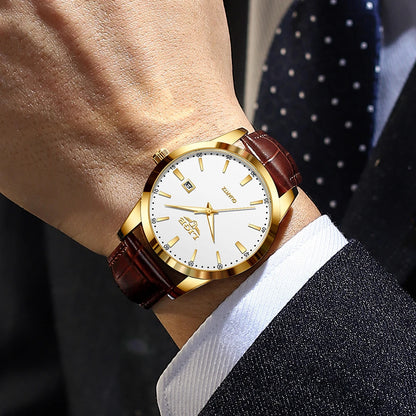Montre Homme Argos – Bracelet en Cuir
