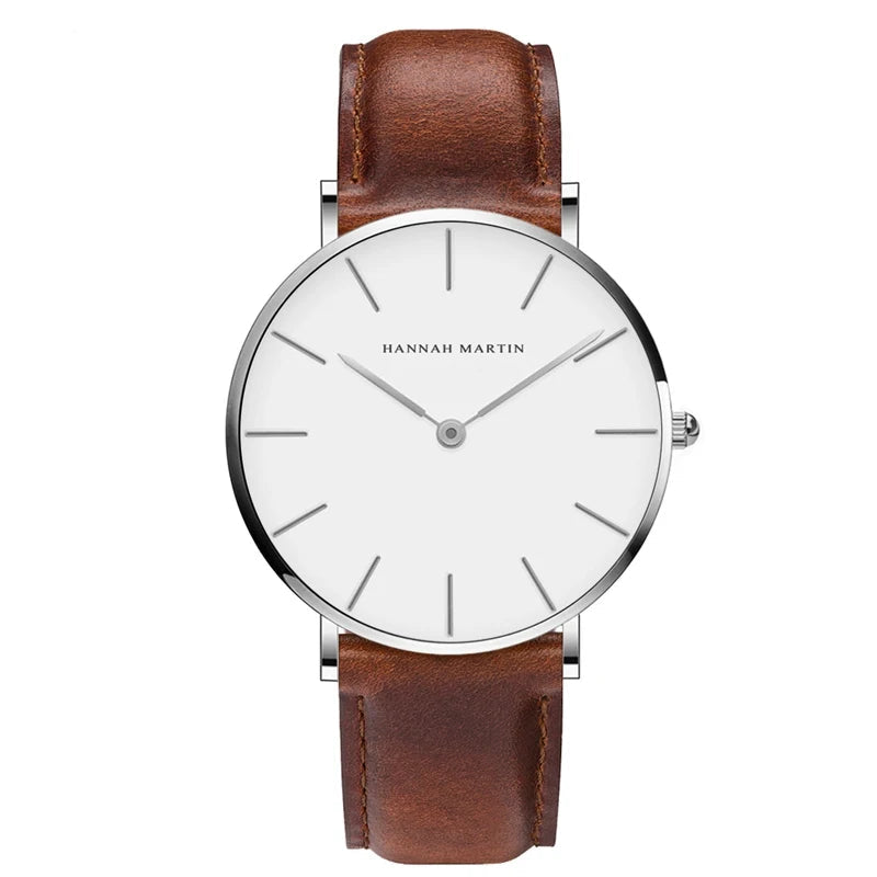 Montre Homme Elios – Bracelet en Cuir