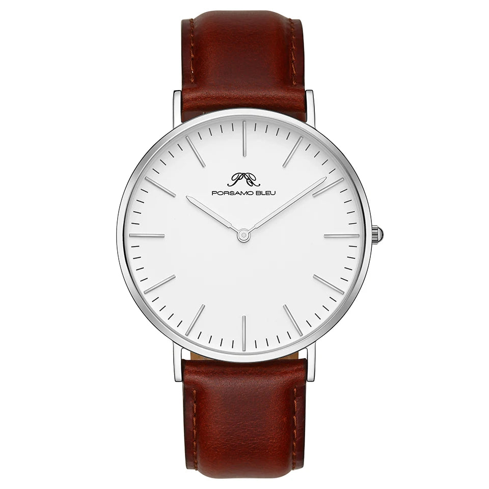 Montre Homme Zephyr - Bracelet en Cuir