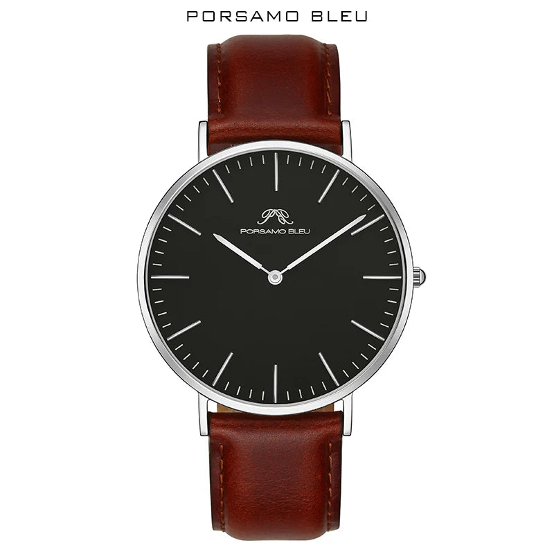 Montre Homme Zephyr - Bracelet en Cuir