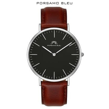 Montre Homme Zephyr - Bracelet en Cuir