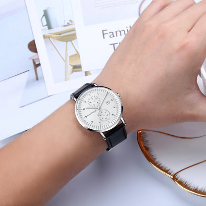 Montre Homme Sirius – Bracelet en Cuir