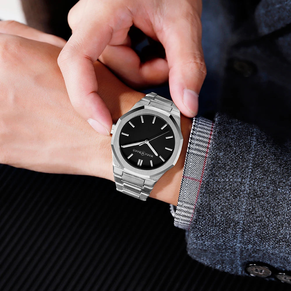 Montre Homme Titan – Bracelet en Métal