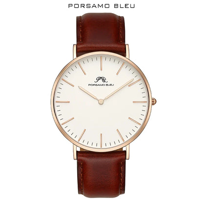 Montre Homme Zephyr - Bracelet en Cuir