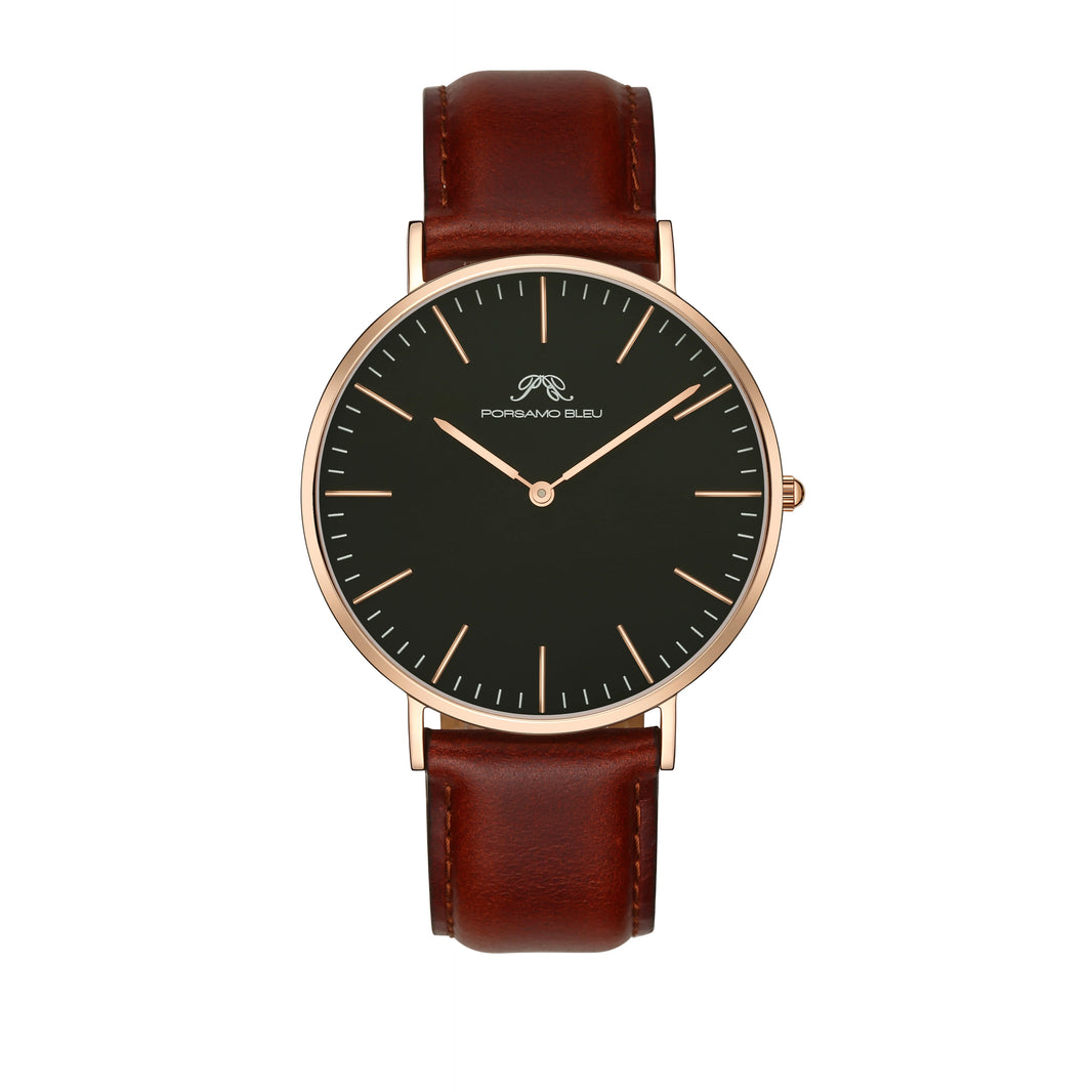 Montre Homme Zephyr - Bracelet en Cuir