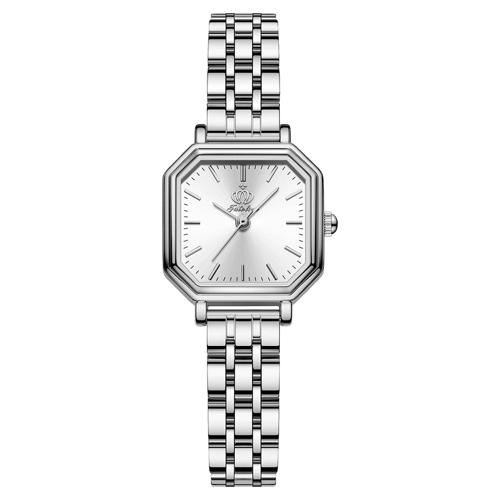 Montre Femme Elara – Bracelet en Métal