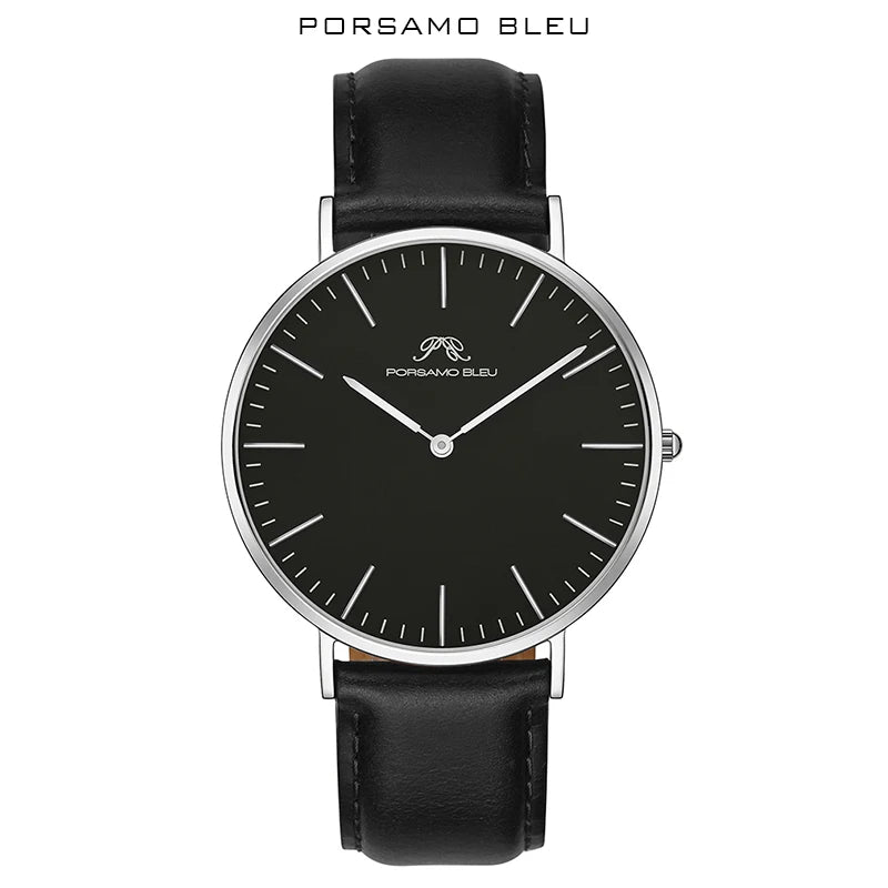 Montre Homme Zephyr - Bracelet en Cuir