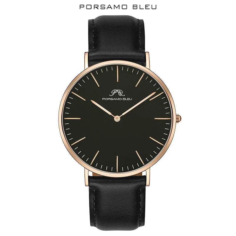 Montre Homme Zephyr - Bracelet en Cuir