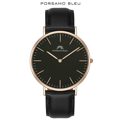 Montre Homme Zephyr - Bracelet en Cuir