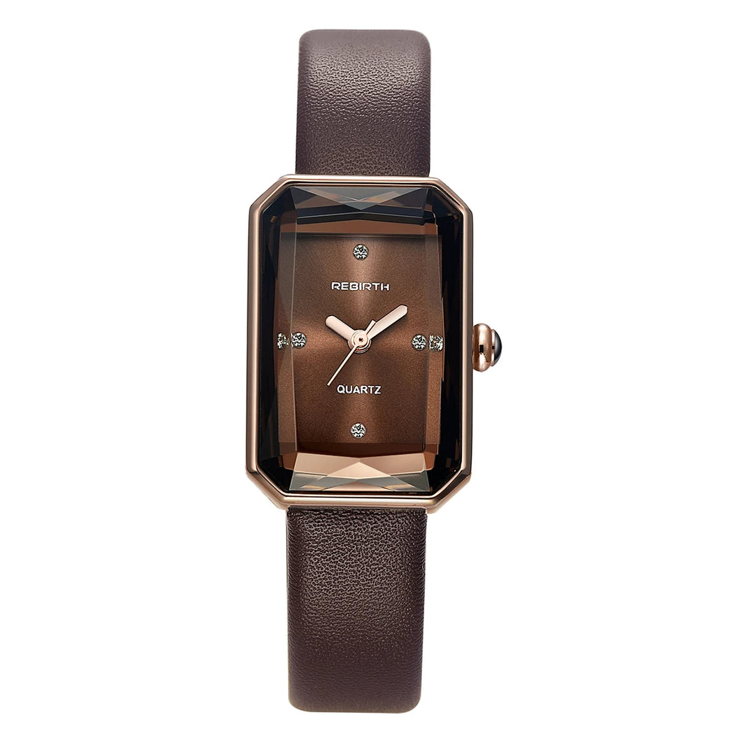Montre Femme Gaia – Bracelet en Cuir