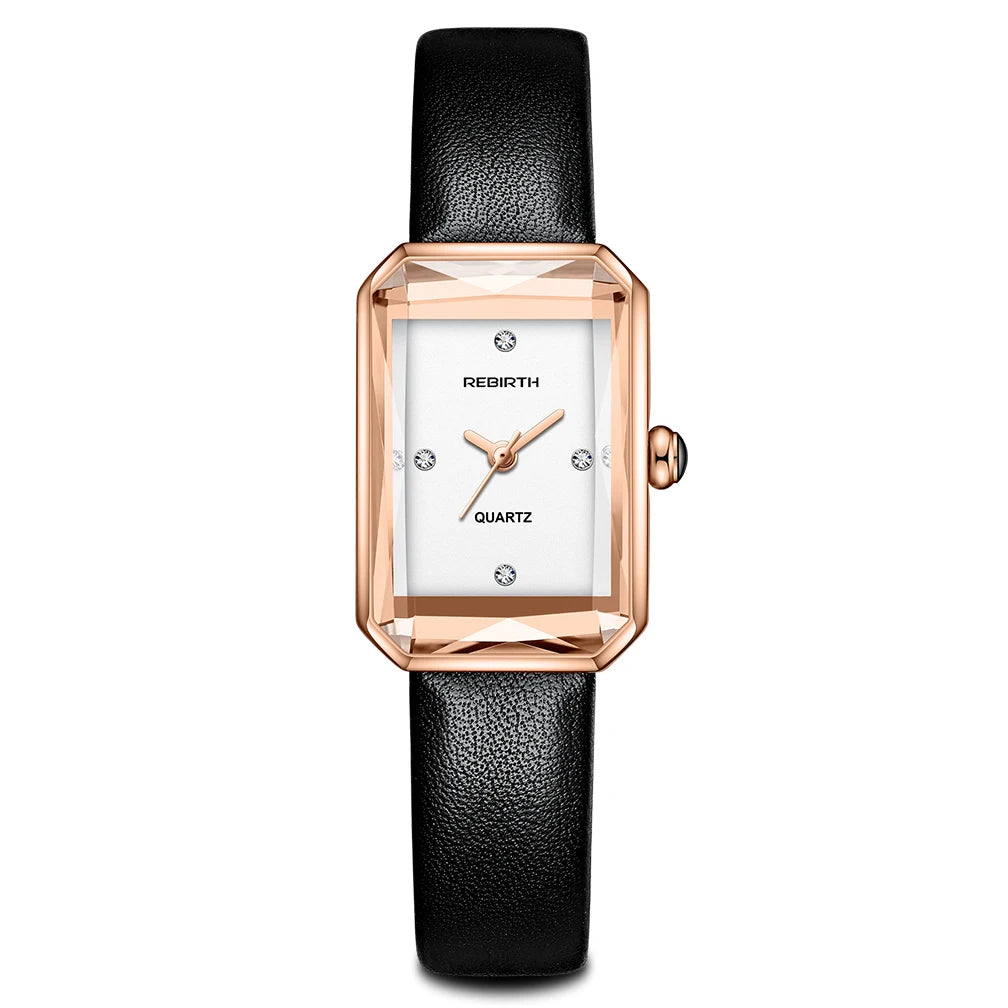 Montre Femme Gaia – Bracelet en Cuir
