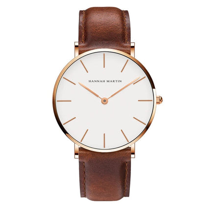 Montre Homme Elios – Bracelet en Cuir