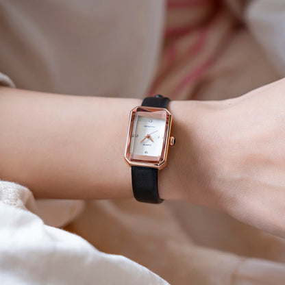Montre Femme Gaia – Bracelet en Cuir
