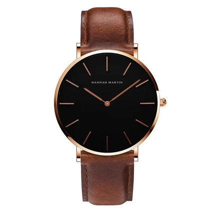 Montre Homme Elios – Bracelet en Cuir