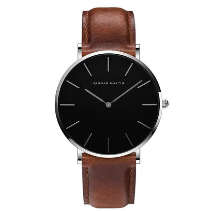 Montre Homme Elios – Bracelet en Cuir