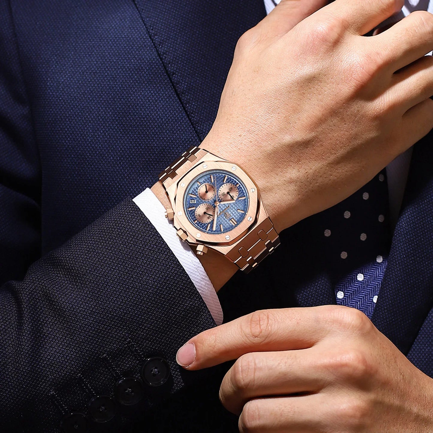 Montre Homme Draco - Bracelet en Métal