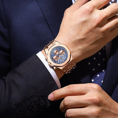 Montre Homme Draco - Bracelet en Métal