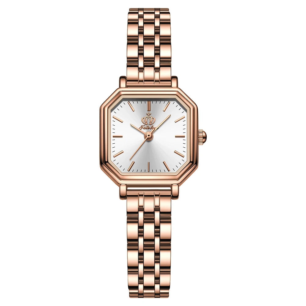 Montre Femme Elara – Bracelet en Métal